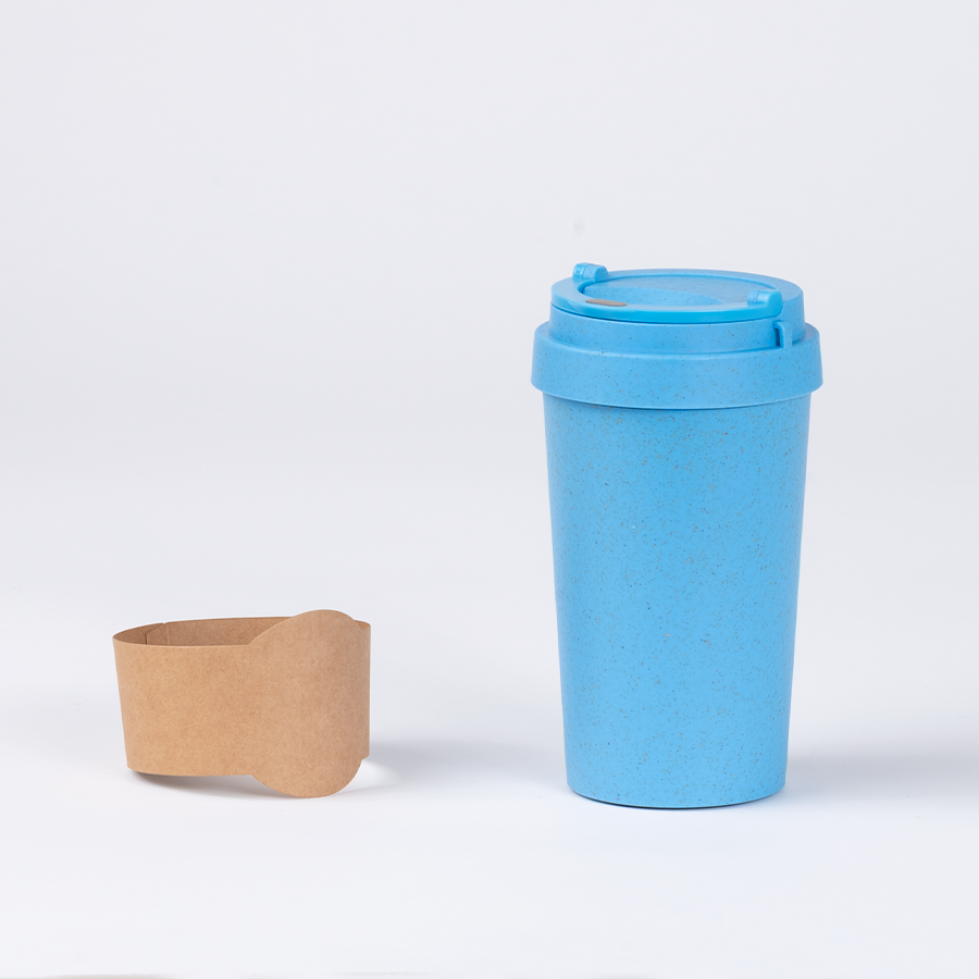 M173-6 Mug térmico Eco Cup "COLOR WHEAT" 360cc - Imagen 3
